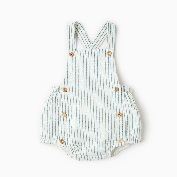 Zara Baby Striped Romper 